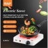 image showing Electric stove 1000w box