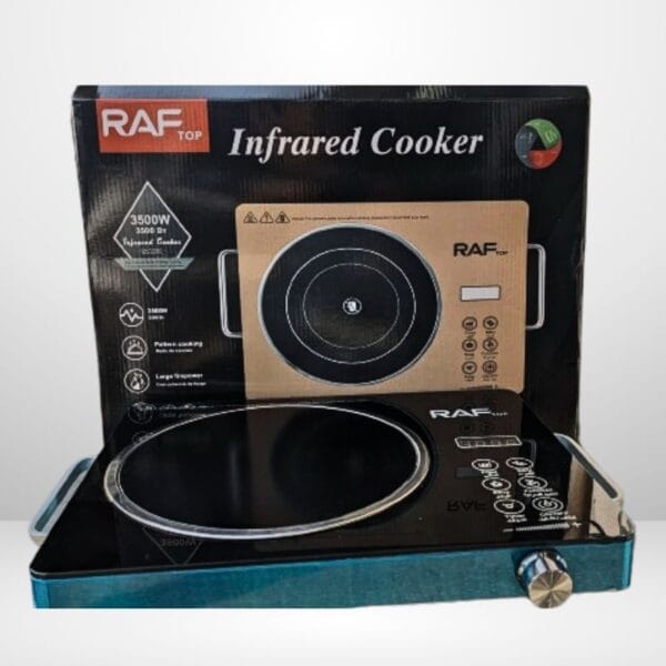 image showing RAF Infrared Electric Cooker with box