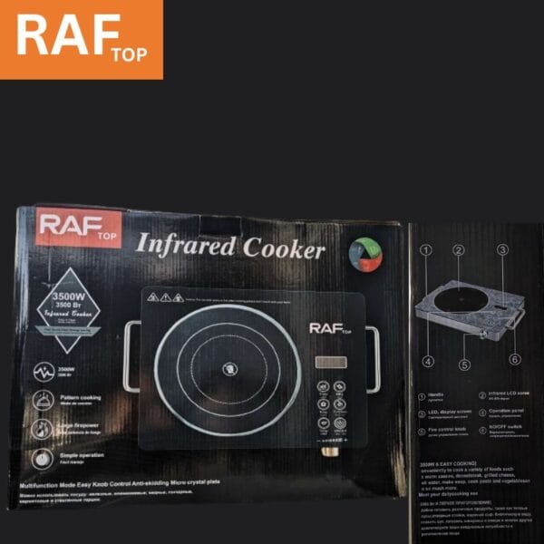 image showing RAF kitchen electric stove box