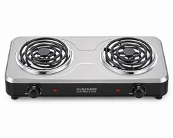 Double Burner Electric Stove